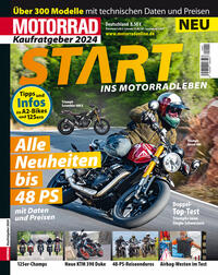 Vorderes Coverbild Motorrad Kaufratgeber - 01/2024