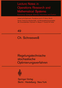 Vorderes Coverbild Regelungstechnische stochastische Optimierungsverfahren in Unternehmensforschung und Wirtschaftstheorie