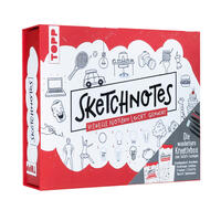 Vorderes Coverbild Sketchnotes - Die wunderbare Kreativbox
