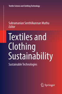 Vorderes Coverbild Textiles and Clothing Sustainability