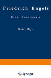 Vorderes Coverbild Friedrich Engels Schriften der Frühzeit