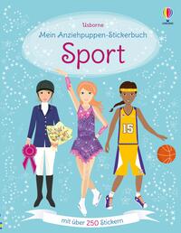 Vorderes Coverbild Mein Anziehpuppen-Stickerbuch: Sport