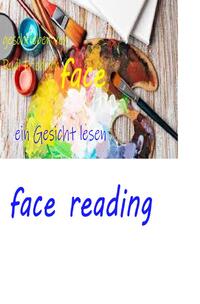 Vorderes Coverbild face reading