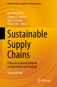Vorderes Coverbild Sustainable Supply Chains