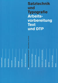 Vorderes Coverbild Arbeitsvorbereitung Text und DTP