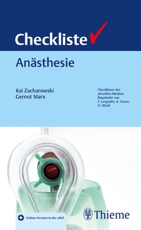 Vorderes Coverbild Checkliste Anästhesie