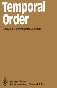 Vorderes Coverbild Temporal Order