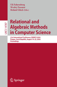 Vorderes Coverbild Relational and Algebraic Methods in Computer Science
