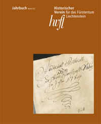 Vorderes Coverbild Jahrbuch des Historischen Vereins für das Fürstentum Liechtenstein