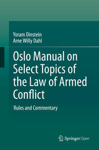 Vorderes Coverbild Oslo Manual on Select Topics of the Law of Armed Conflict