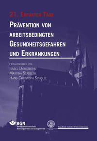 Vorderes Coverbild Prävention von arbeitsbedingten Gesundheitsgefahren und Erkrankungen 21