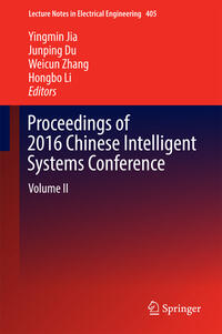Vorderes Coverbild Proceedings of 2016 Chinese Intelligent Systems Conference