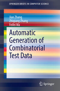 Vorderes Coverbild Automatic Generation of Combinatorial Test Data