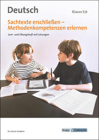 Vorderes Coverbild Sachtexte erschließen – Klasse 5 und 6 – Lehrerheft