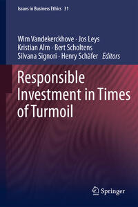 Vorderes Coverbild Responsible Investment in Times of Turmoil