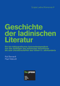 Vorderes Coverbild Geschichte der ladinischen Literatur