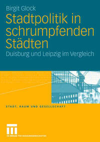 Vorderes Coverbild Stadtpolitik in schrumpfenden Städten