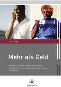 Vorderes Coverbild (hohe Qualität) Mehr als Geld