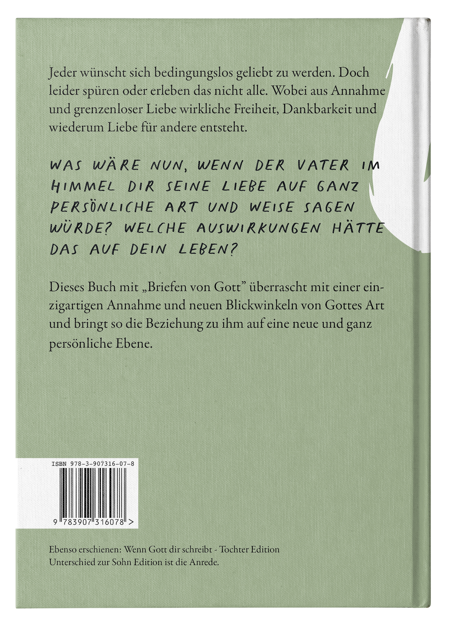 Rückseitencover Wenn Gott dir schreibt