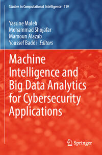 Vorderes Coverbild Machine Intelligence and Big Data Analytics for Cybersecurity Applications