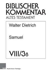 Vorderes Coverbild Samuel (2 Sam 8. Register, Titelei)