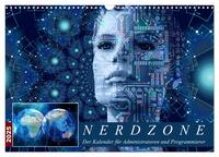 Vorderes Coverbild Nerdzone Der Kalender für Administratoren und Programmierer (Wandkalender 2025 DIN A3 quer), CALVENDO Monatskalender