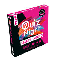 Vorderes Coverbild Quiznight – Mädelsabend: RUBBELN, RÄTSELN, RATEN