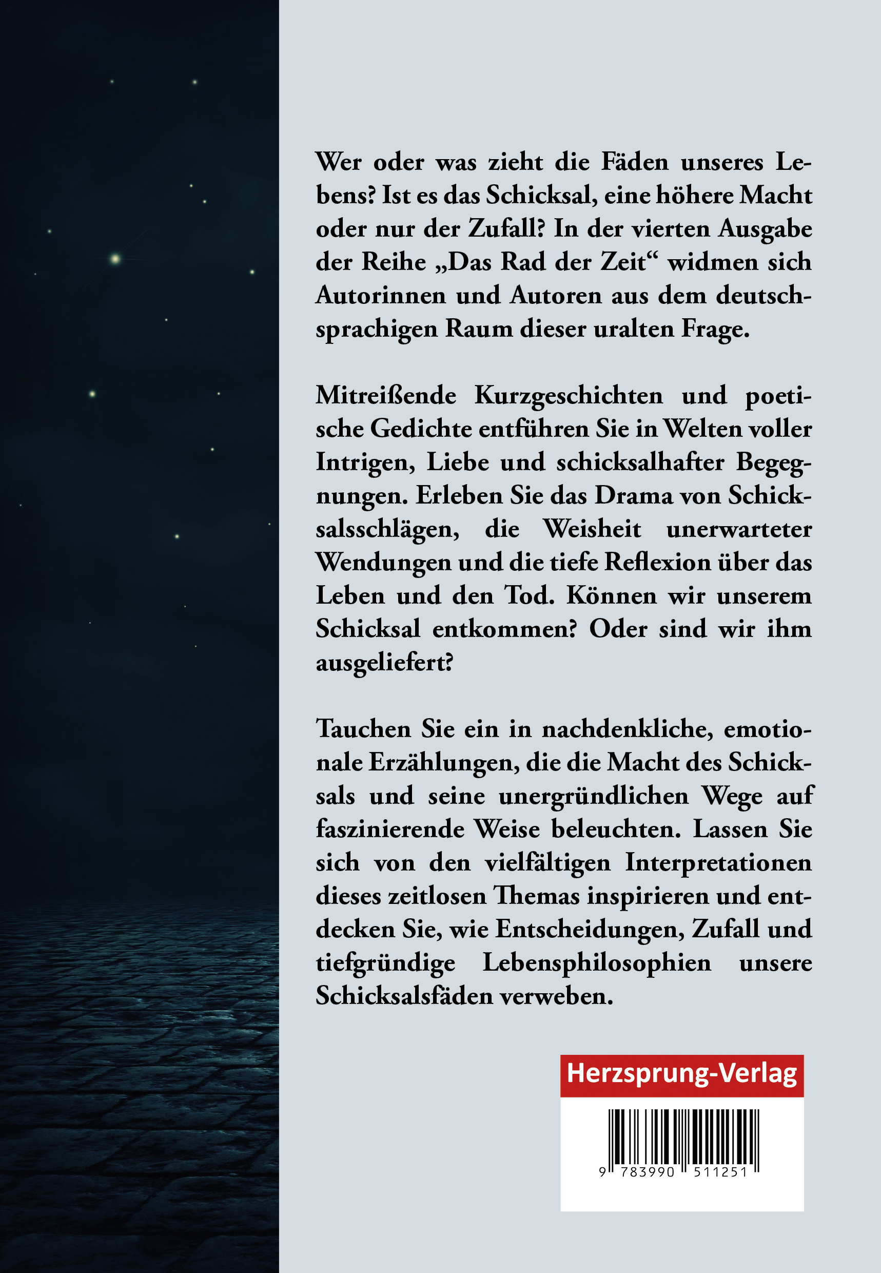 Rückseitencover Das Rad der Zeit ... dem Schicksal geweiht