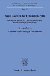 Vorderes Coverbild Neue Wege in der Finanzkontrolle.