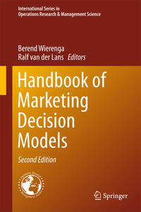 Vorderes Coverbild Handbook of Marketing Decision Models