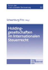 Vorderes Coverbild Holdinggesellschaften im Internationalen Steuerrecht