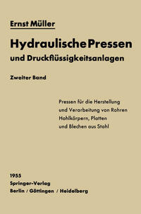 Vorderes Coverbild Hydraulische Pressen und Druckflüssigkeitsanlagen