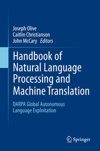Vorderes Coverbild Handbook of Natural Language Processing and Machine Translation