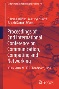 Vorderes Coverbild Proceedings of 2nd International Conference on Communication, Computing and Networking