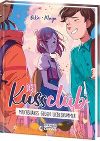 Vorderes Coverbild Der Kuss Club (Band 2) - Milchshakes gegen Liebeskummer