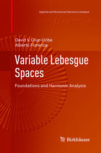 Vorderes Coverbild Variable Lebesgue Spaces
