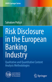 Vorderes Coverbild Risk Disclosure in the European Banking Industry