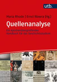 Vorderes Coverbild Quellenanalyse