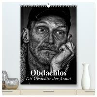 Vorderes Coverbild Obdachlos. Die Gesichter der Armut (hochwertiger Premium Wandkalender 2026 DIN A2 hoch), Kunstdruck in Hochglanz