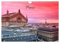 Vorderes Coverbild Paris (Wandkalender 2025 DIN A4 quer), CALVENDO Monatskalender
