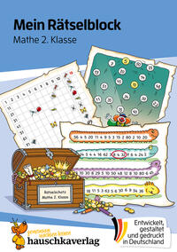 Vorderes Coverbild Mein Rätselblock Mathe 2. Klasse