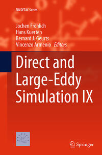 Vorderes Coverbild Direct and Large-Eddy Simulation IX