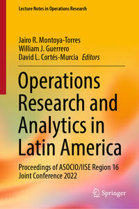 Vorderes Coverbild Operations Research and Analytics in Latin America