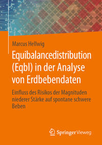 Vorderes Coverbild Equibalancedistribution (Eqbl) in der Analyse von Erdbebendaten
