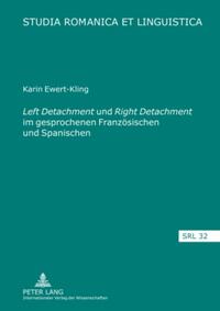 Vorderes Coverbild «Left Detachment» und «Right Detachment» im gesprochenen Französischen und Spanischen