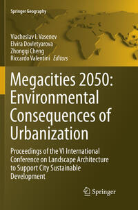 Vorderes Coverbild Megacities 2050: Environmental Consequences of Urbanization