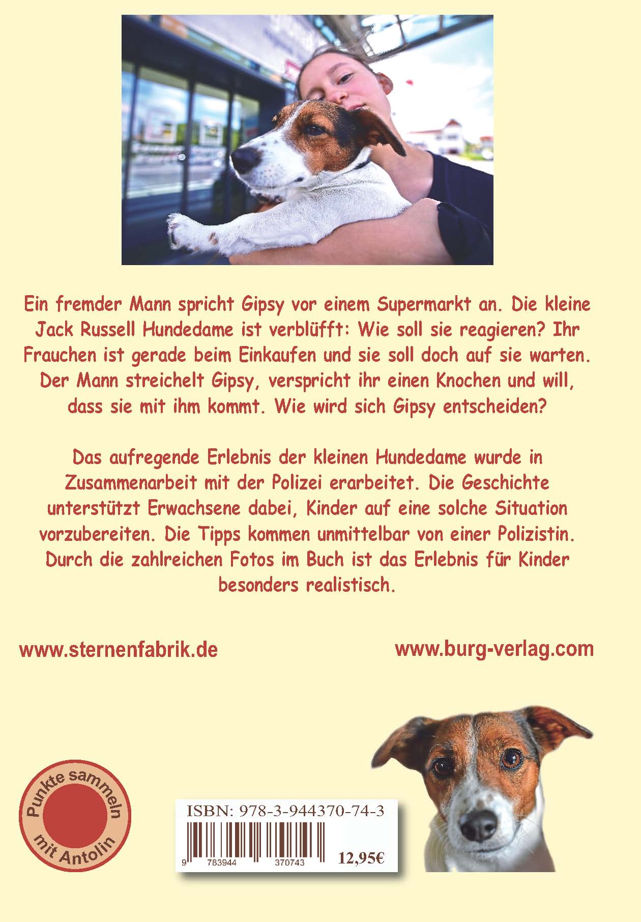Rückseitencover Mit Fremden gehen wir nicht mit!