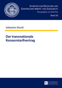 Vorderes Coverbild Der transnationale Konzerntarifvertrag