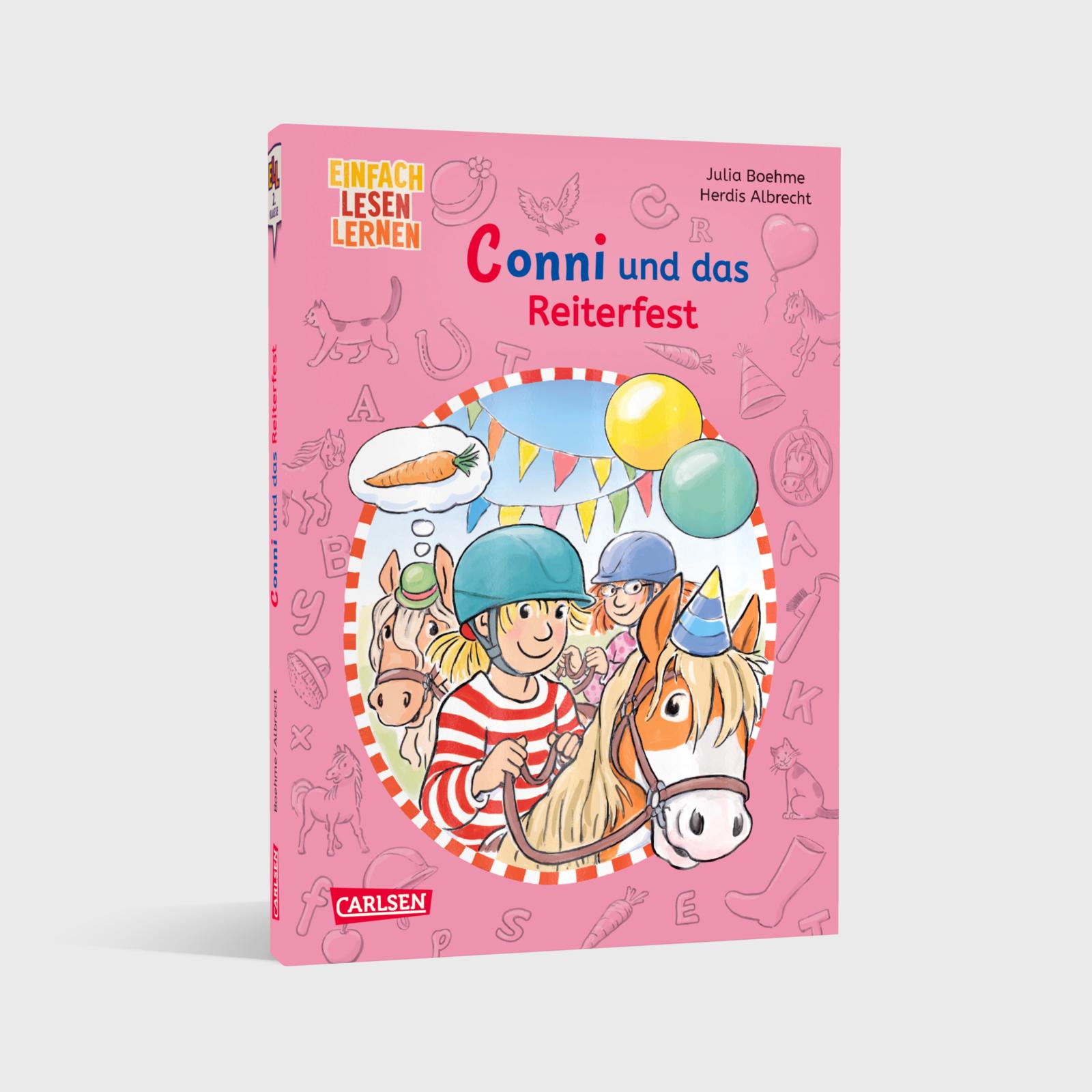 Beispielinhalt (Bild) Lesen lernen mit Conni: Conni und das Reiterfest