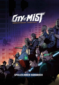 Vorderes Coverbild City of Mist Spieler:innen-Handbuch